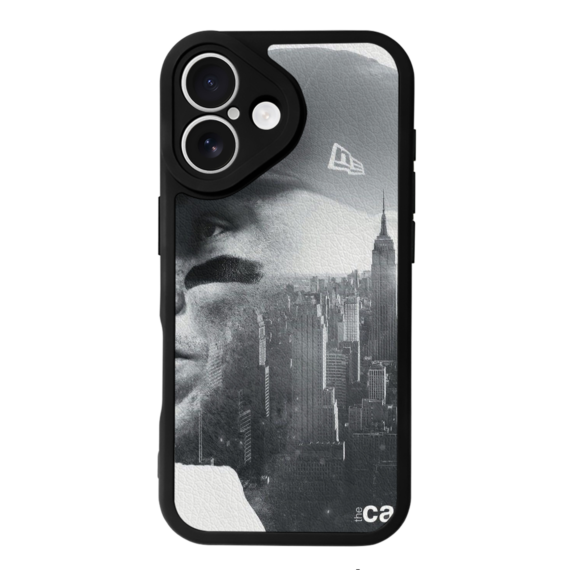 Aaron Judge Yankees Captain IPhone 16 Silicone Leather Case – UV Print, Lambskin Texture – Perfect Fit, Wireless Charging Compatible, Scratch Resistant, Precise Cutouts – Stylish Protection For IPhone 16